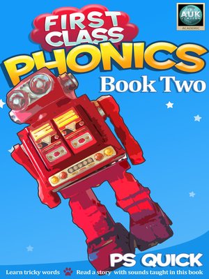 cover image of First Class Phonics, Book 2